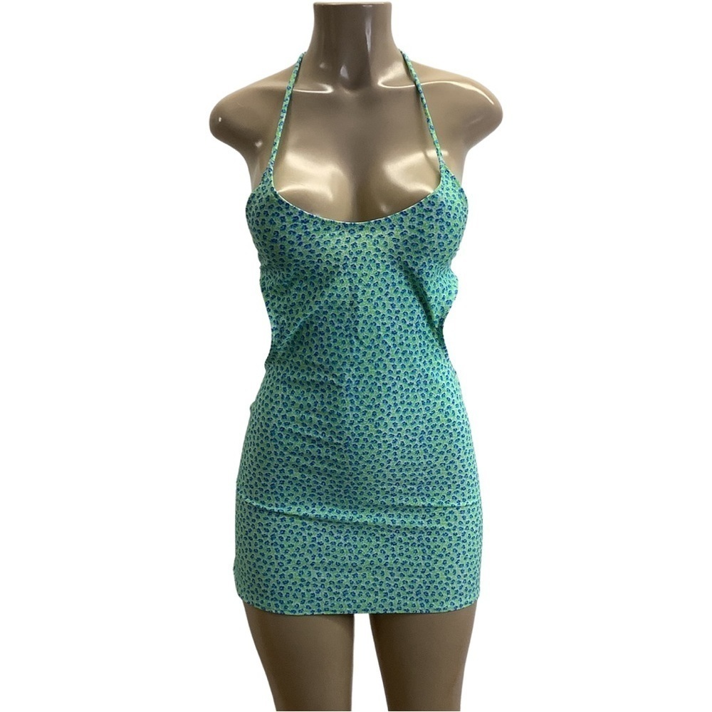 Indecent Proposal by Zuliana mini dress with cut out design and halter tie